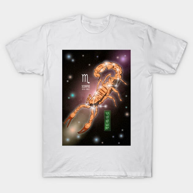 Scorpio T-Shirt by Thor Reyes